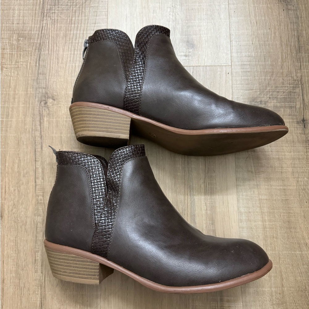 Brown Ankle Boots